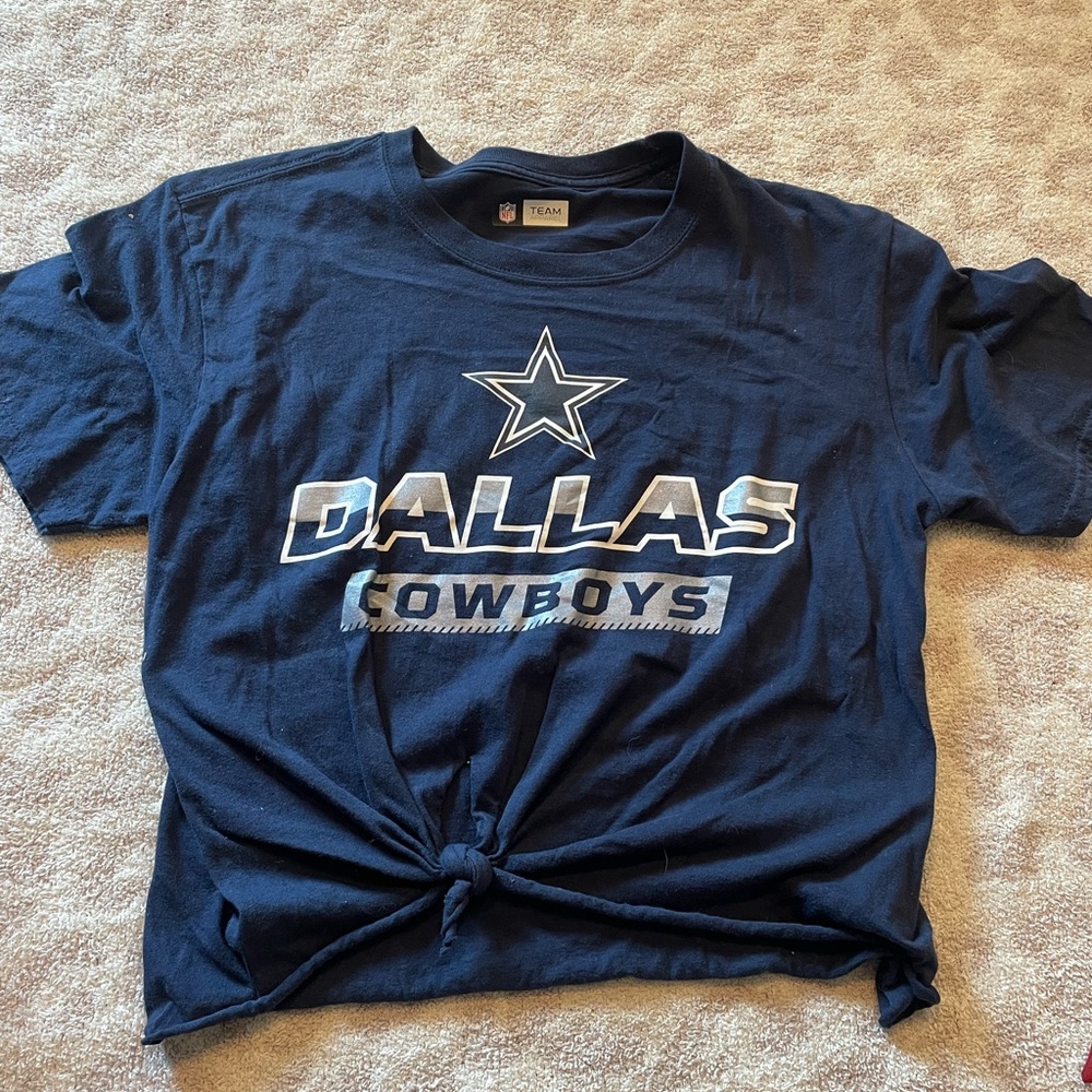 Dallas cowboys cropped tshirt